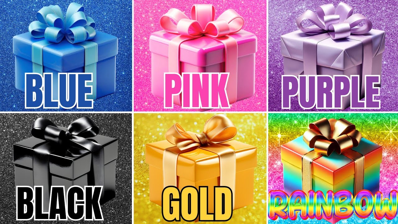 Choose your gift 🎁 ✨️ 💝| 6 gift box challenge| 5 good and 1 bad #giftboxchallenge