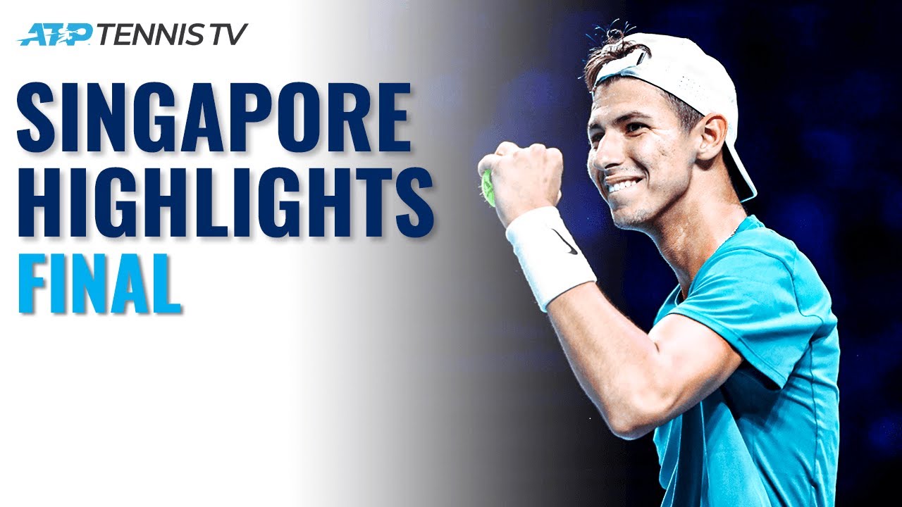 Alexander Bublik vs Alexei Popyrin for the Title | Singapore 2021 Final Highlights