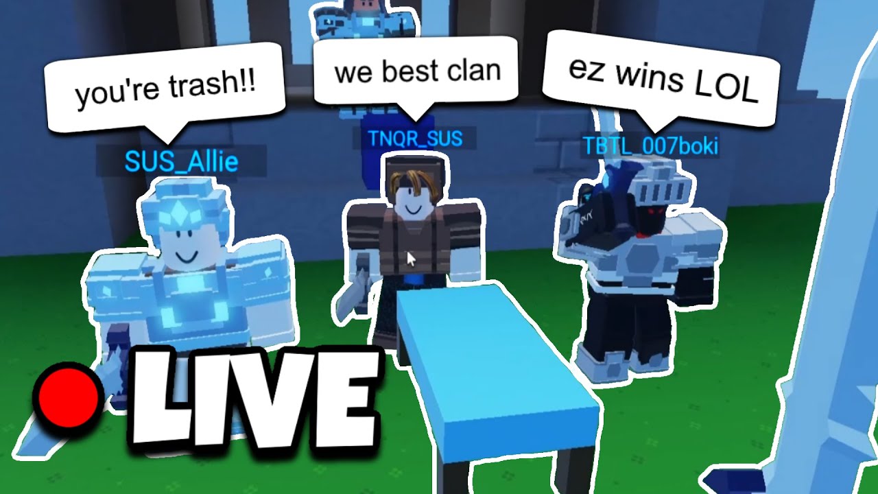 🔴 ROBLOX BEDWARS LIVE | 🔥 46 WINSTREAK | 😱 PLAYING WITH VIEWERS