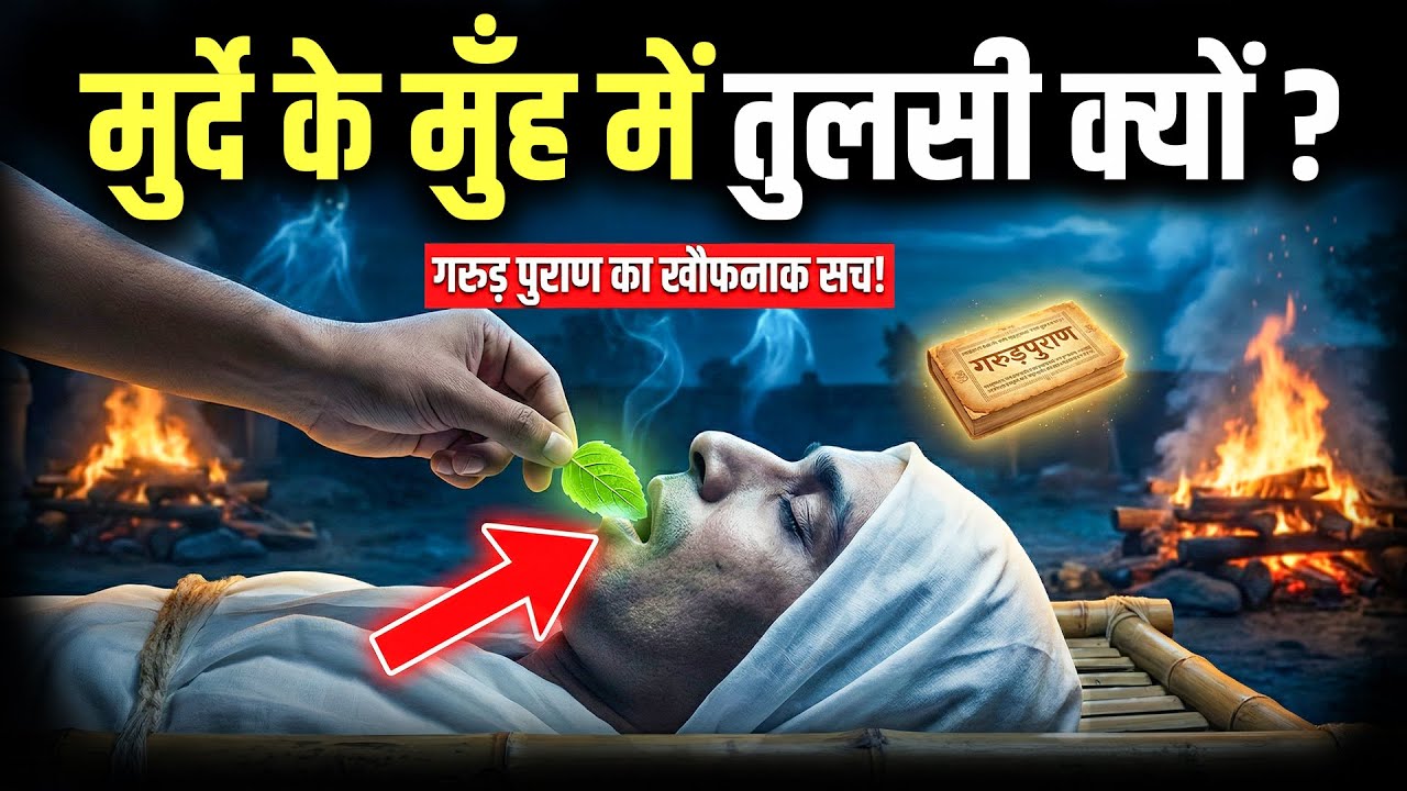 मरते वक़्त मुंह में तुलसी क्यों रखी जाती है? असली वजह जानकर रूह काँप जाएगी