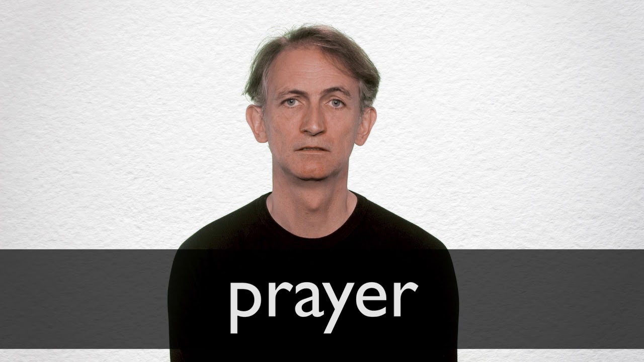 How to pronounce PRAYER in British English