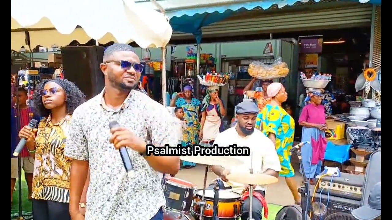 Live Band Inside Kejetia Dubai Market 