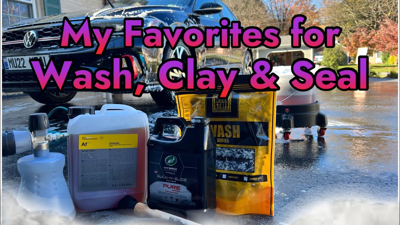 How to Wash, Clay & Seal Your Car - Simple and Relaxing!