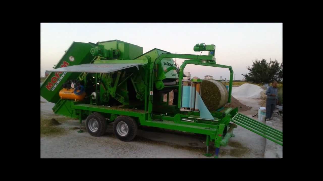 MOFEM MAKİNA  RULO BALYA SİLAJ PAKETLEME MAKİNASI MF-500 2012
