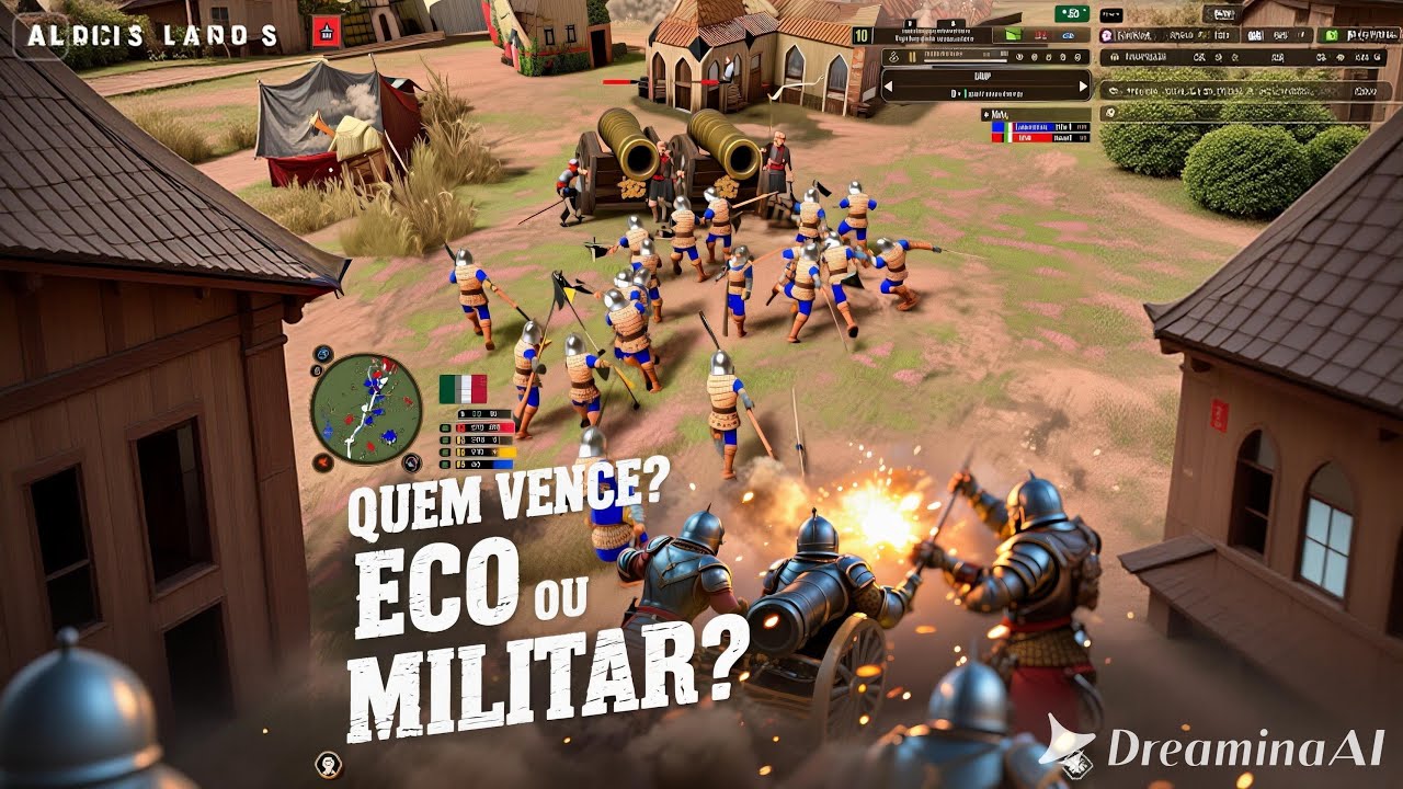 Itália MIRROR | ECO ou MILITAR quem vence?🔸[Age3 DE]