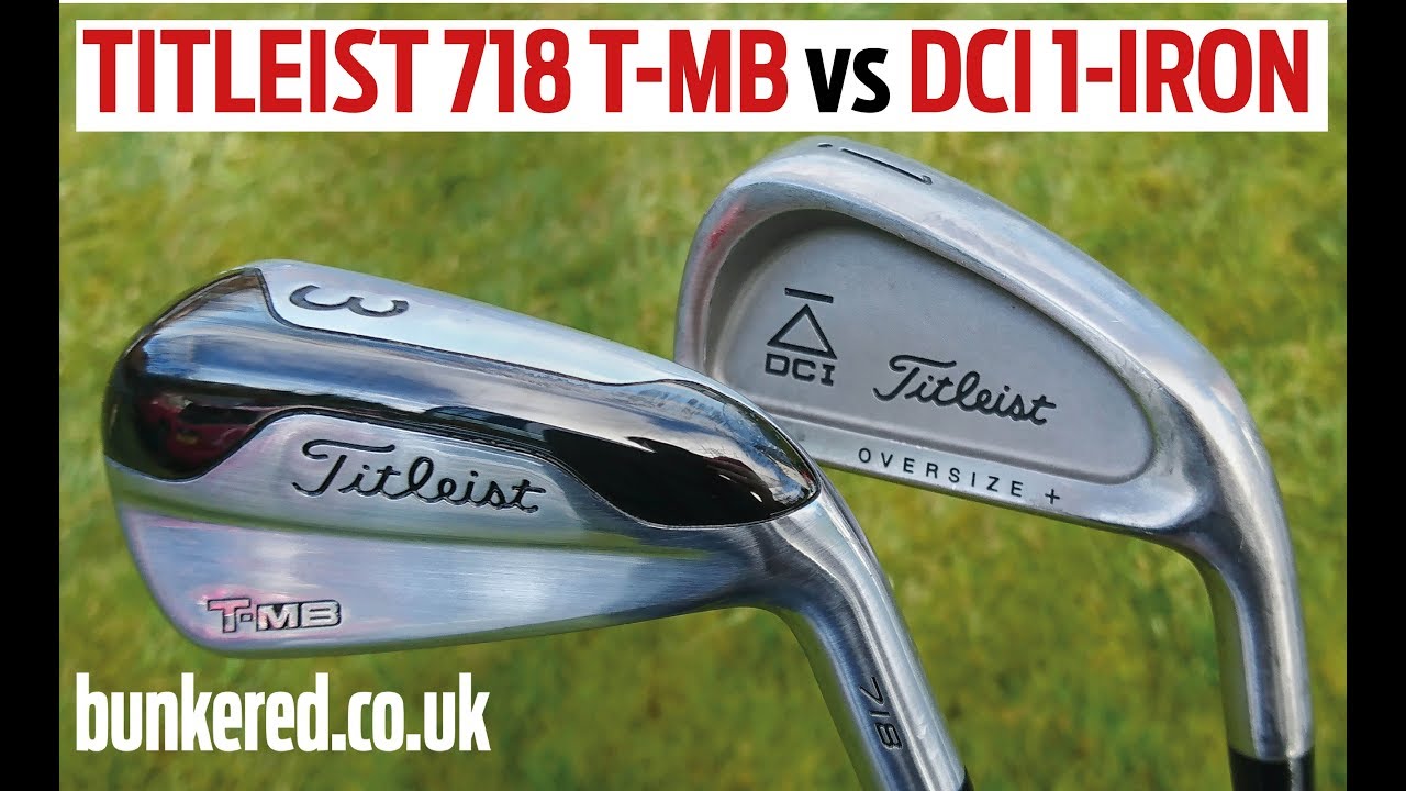 OLD SCHOOL 1-IRON против TITLEIST 718 T-MB
