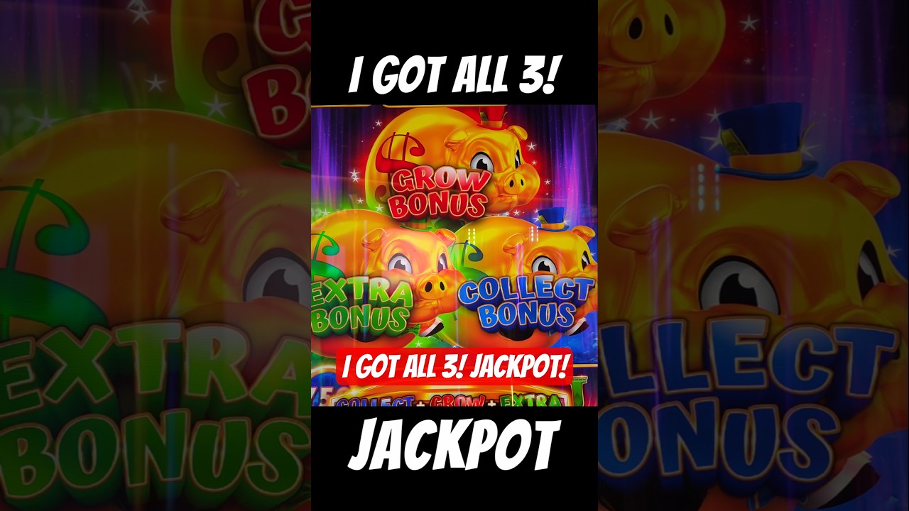 I GOT ALL 3! JACKPOT 🎰😎💰 #shorts