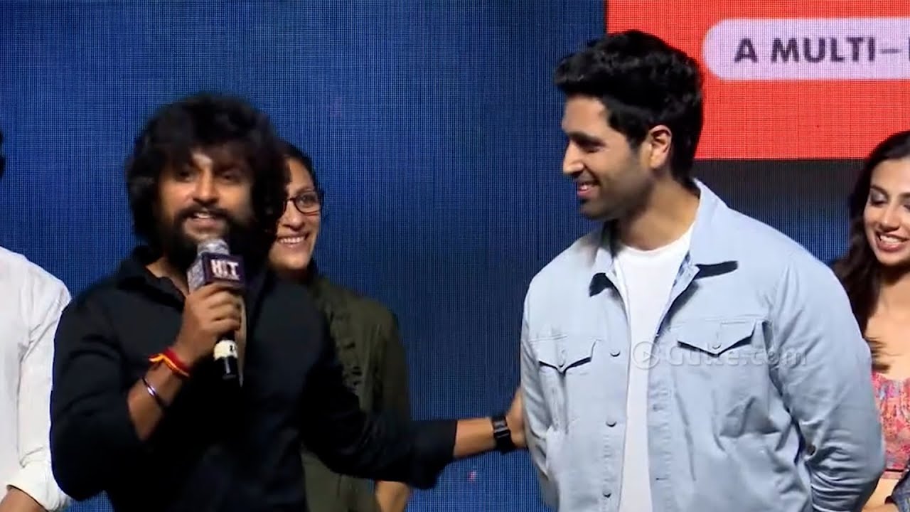 Nani About Adivi Sesh At HIT2 Bloody Blockbuster Celebrations | Gulte.com