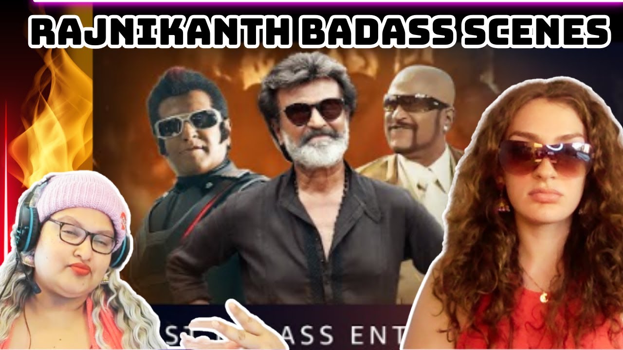 Rajinikanth's MOST BADASS Entry Scenes REACTION| Superstar Rajnikanth #rajnikanth