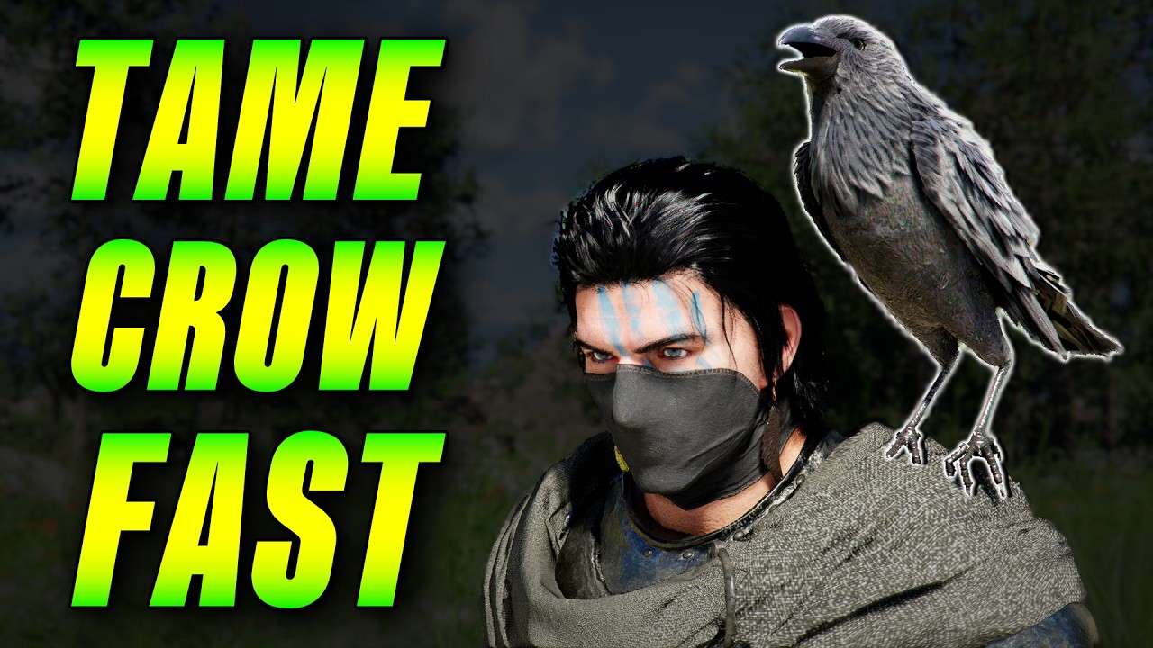 Crimson Desert: How & Where To Tame A Crow (Crow Pet Guide)