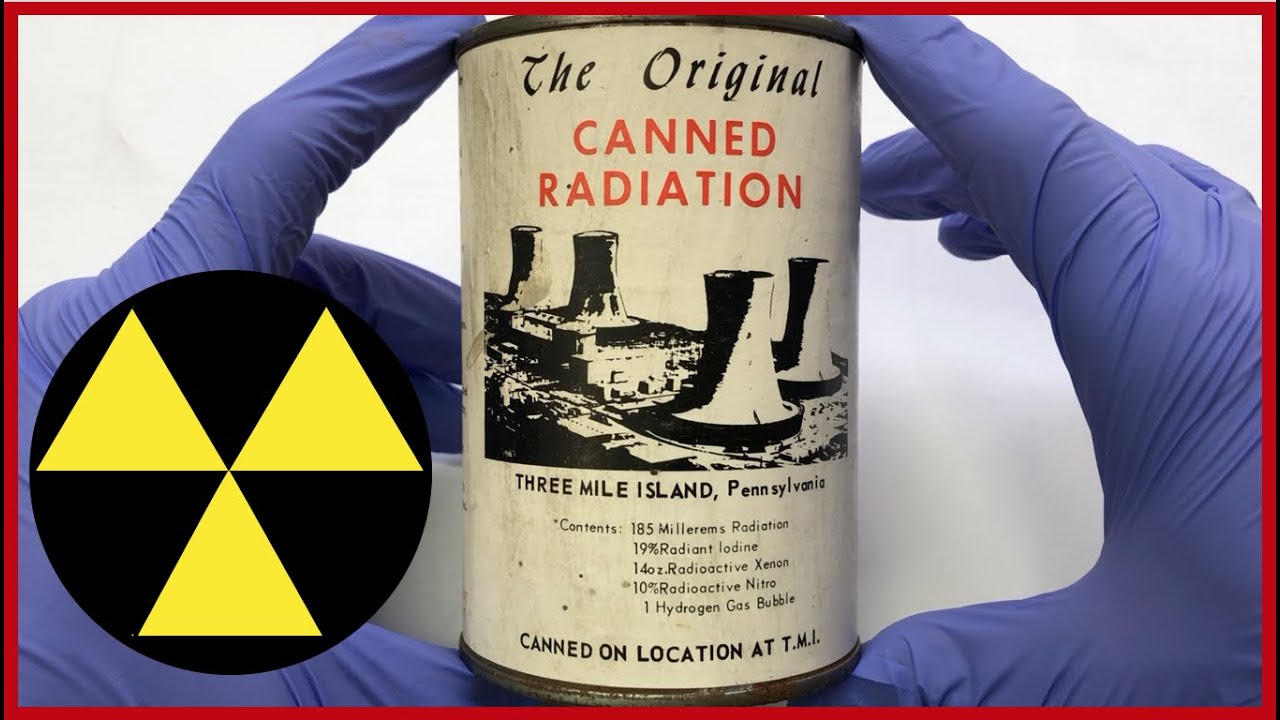 The original three mile island canned radiation