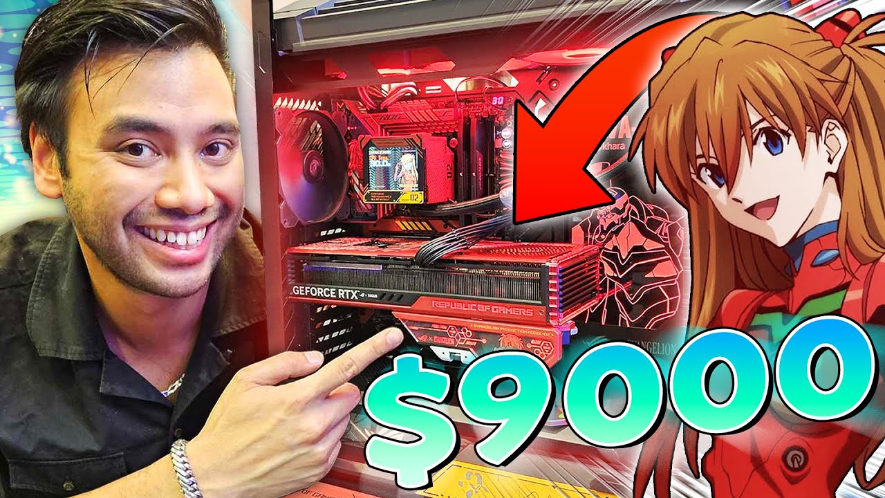I Built a $9000 Evangelion Gaming PC