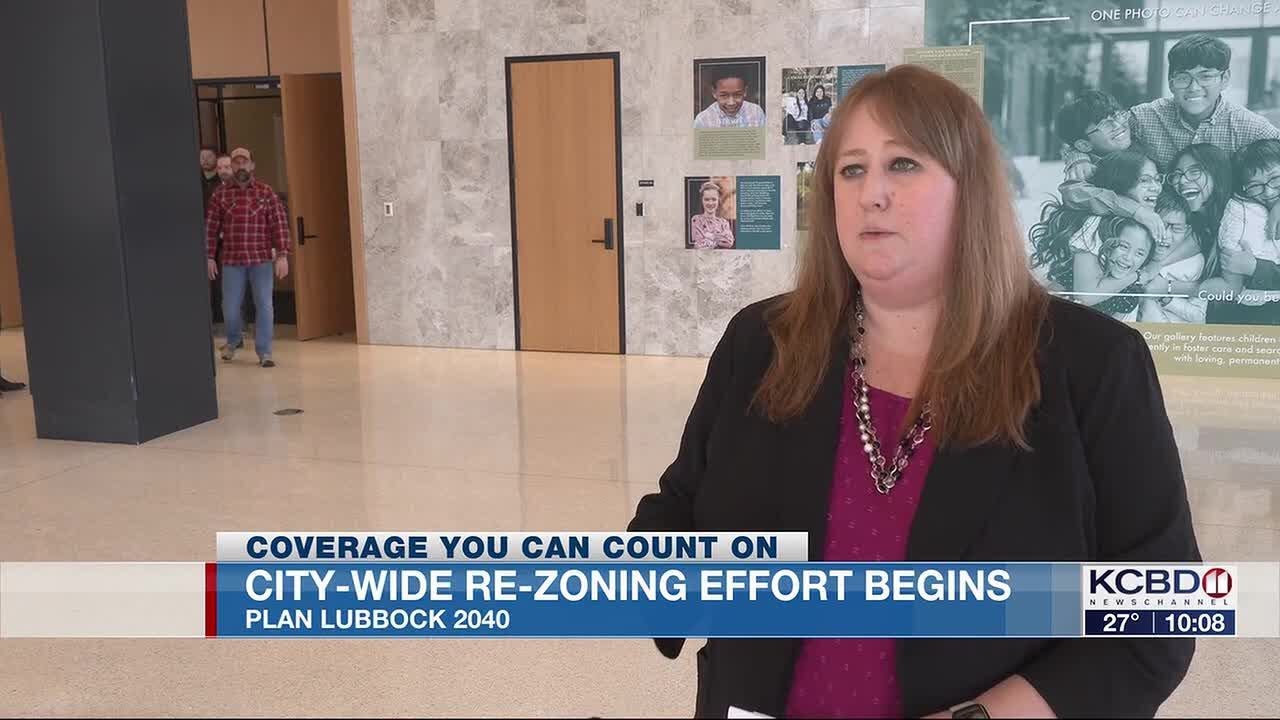 Lubbock City Council begins citywide re-zoning effort