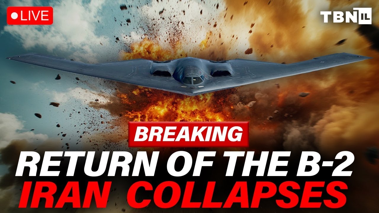BREAKING: U.S. B-2s Hit Iran Again; Tehran Burns; IDF Pounds Hezbollah in Beirut | TBN Israel