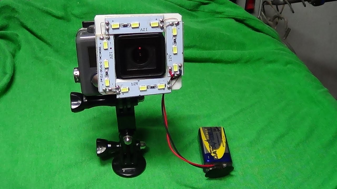 Led ring square for GoPro ★ Tu puedes hacerlo ● @todoinventostv #54 shorts