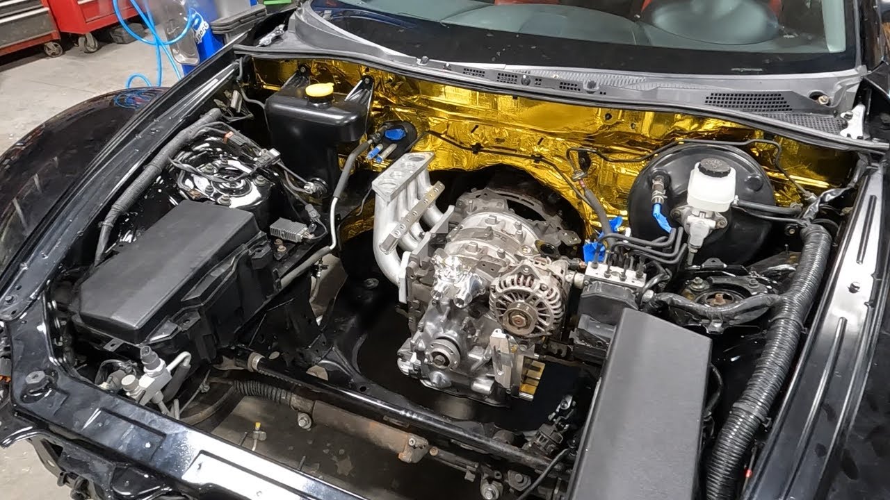 Diving into a RX8 engine swap! : RX8 REW Swap (pt 1)