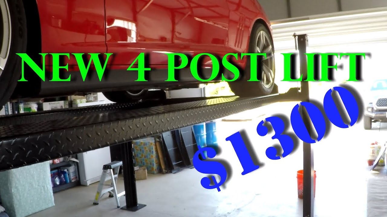 New 4 Post Lift for $1300?