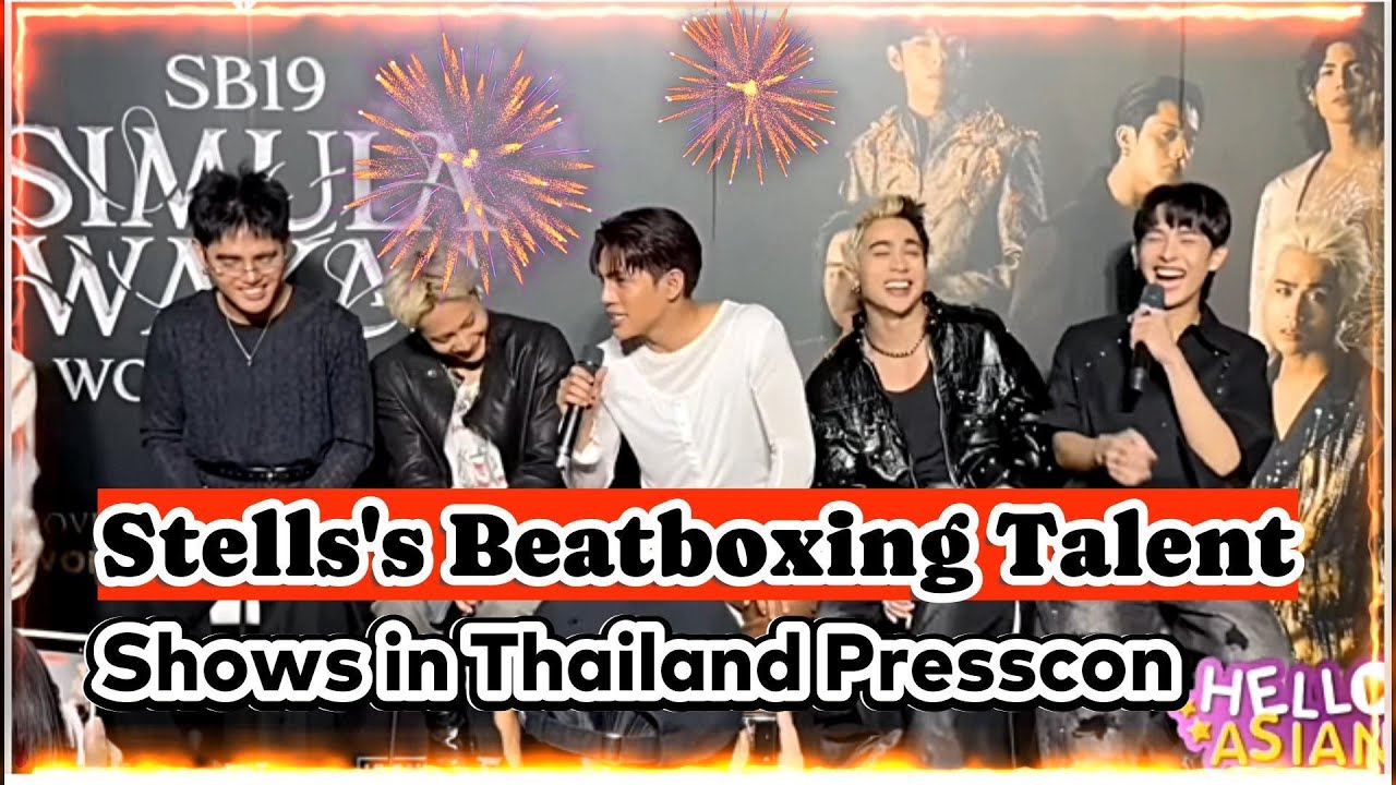 Thailand Presscon от SB19 становится моно-комедийным бит-шоу Стелла