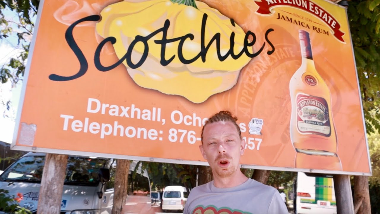 THE BEST JERK CHICKEN IN THE WORLD ! SCOTCHIES ! JAMAICA !