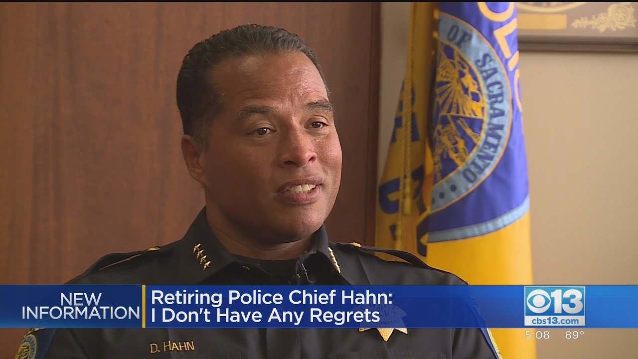 Retiring Sacramento Police Chief Says There's No Regrets