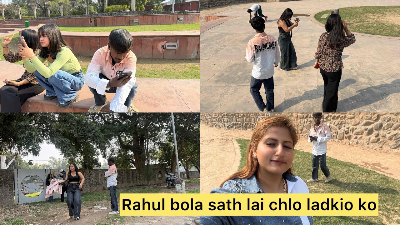 Rahul bola sath lai chlo ladkio ko ghar mam 