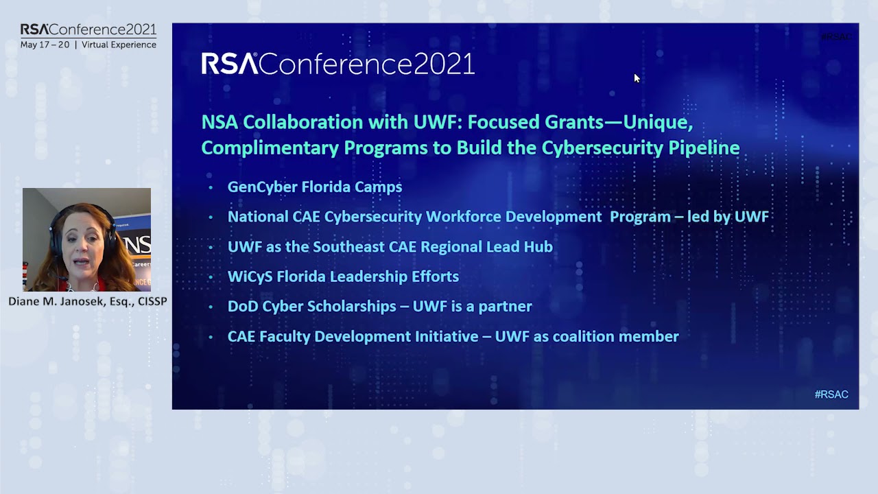 Creating the Next Cyber Generation - Lessons Learned from the NSA and UWF