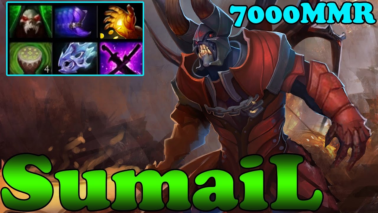Dota 2 - SumaiL 7000 MMR Plays Doom - Full Game - Ranked Match Gameplay!
