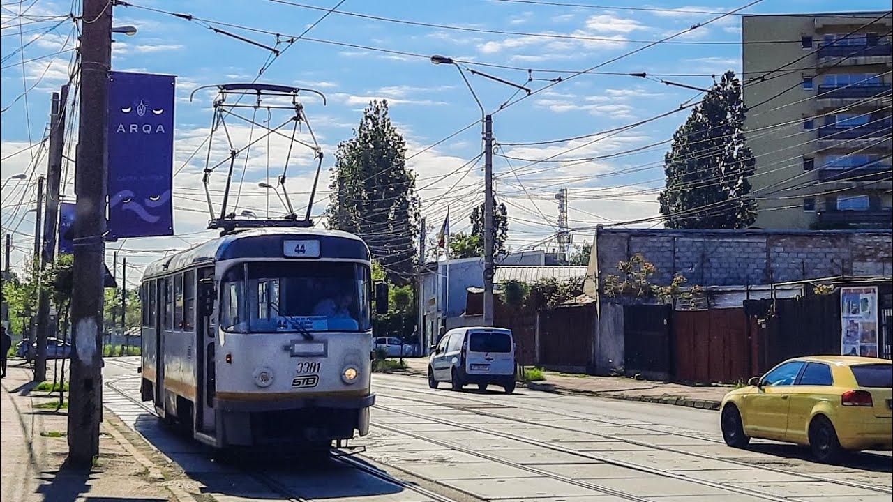 Linia 44 (Vasile Parvan - Cartier 16 Februarie) ~ Tatra T4R 3381 ~ 10 mai 2023