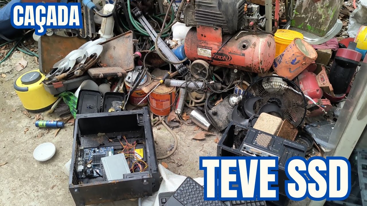 CAÇADA de HARDWARE no FERRO VELHO #29