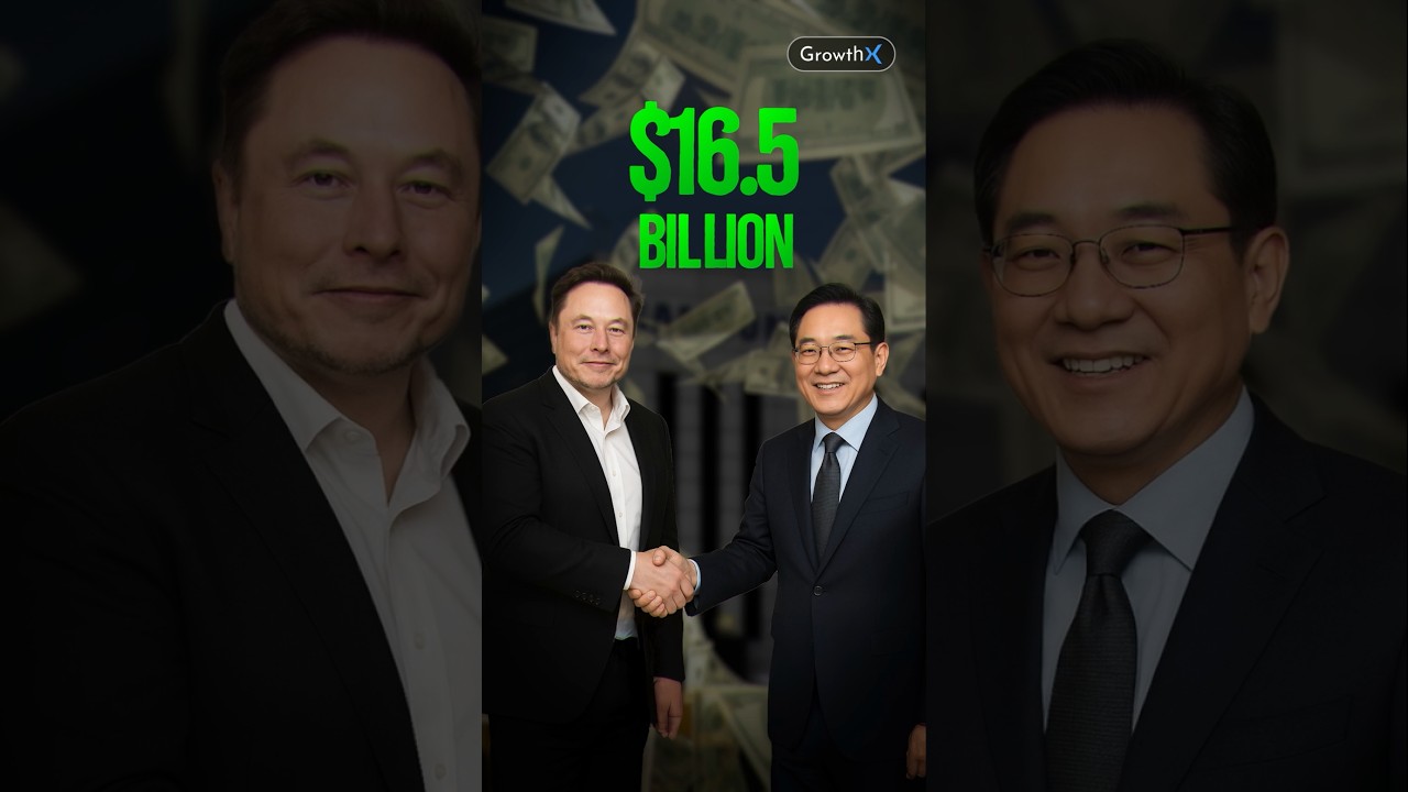 Tesla And Samsung's $16.5 Billion Dollar Deal