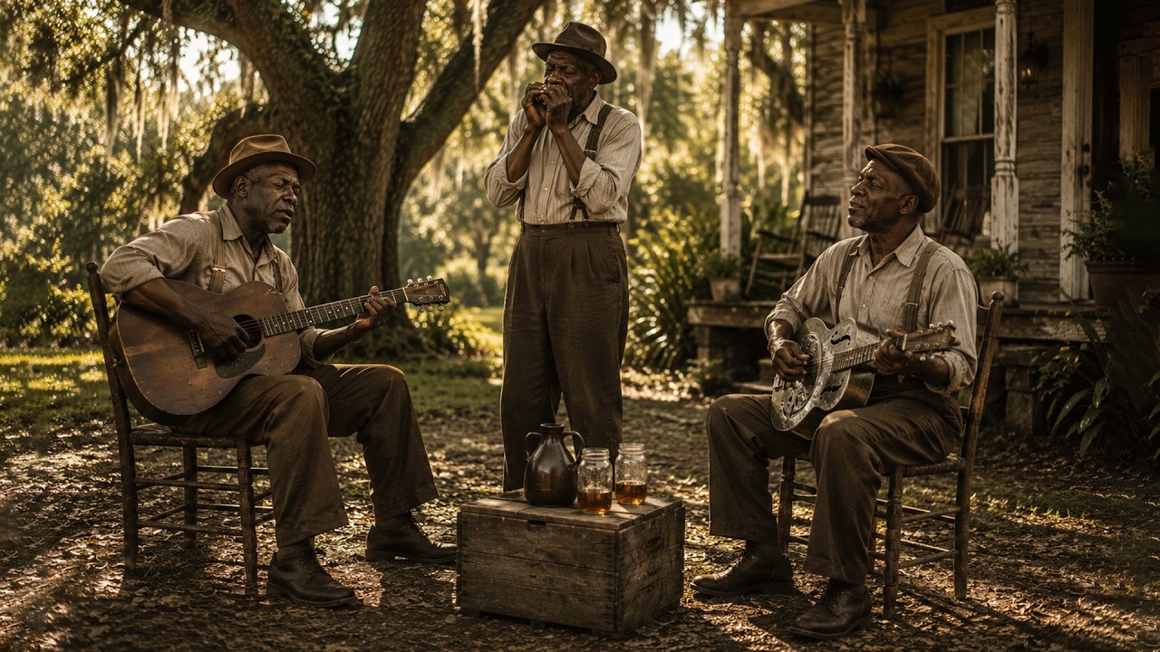 Dusty Road Blues Journey | Vintage Delta Blues from Mississippi