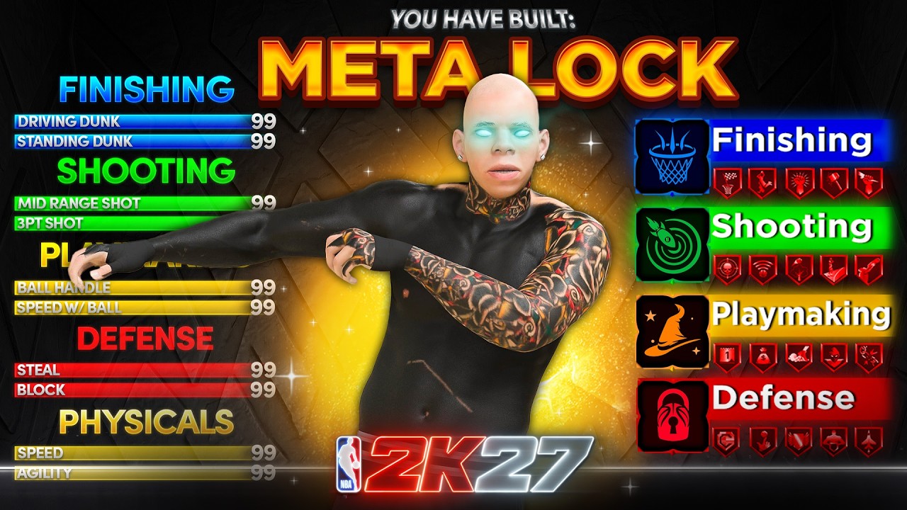 *НОВАЯ* МЕТА БИЛДА 6'5 LOCKDOWN DEFENDER В NBA 2K27 &mdash; ЛУЧШИЙ БИЛД ЗАЩИТНИКА 2K27