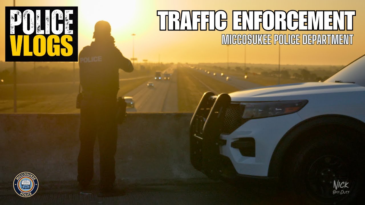POLICE VLOGS- (Traffic Enforcement) Miccosukee Police Traffic Unit Ride a Long