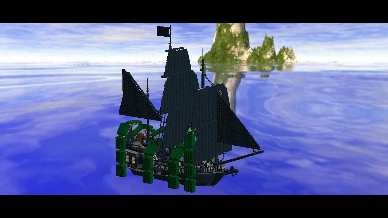 Lego MOC Black Pearl VS Kraken 2 !