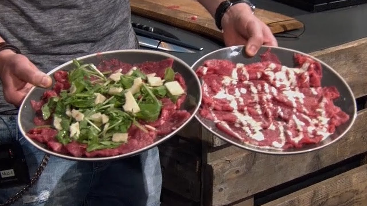 Carpaccio vom Rinderfilet - Klassisch und Modern | Mori kocht Haus 2 Highlights