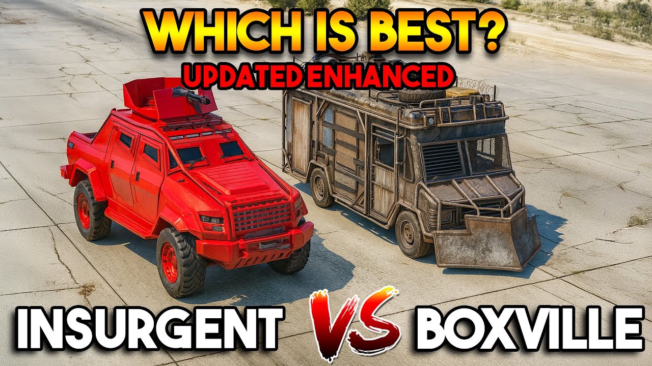 GTA 5 ENHANCED : INSURGENT PICKUP CUSTOM VS ARMORED BOXVILLE (WHICH IS BEST?)