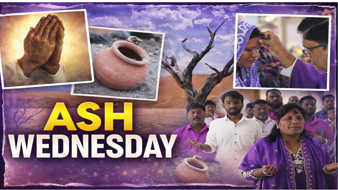 విభూధి బుధవారం ||దివ్య బలి పూజ||#ashwednesday2026#lentenseason 