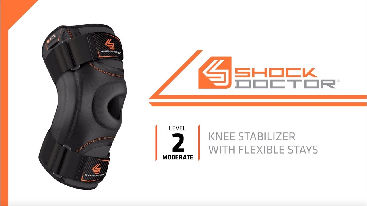 Shock Doctor – How to Fit Knee Stabilizer With Flexible Support Stays (SD870)