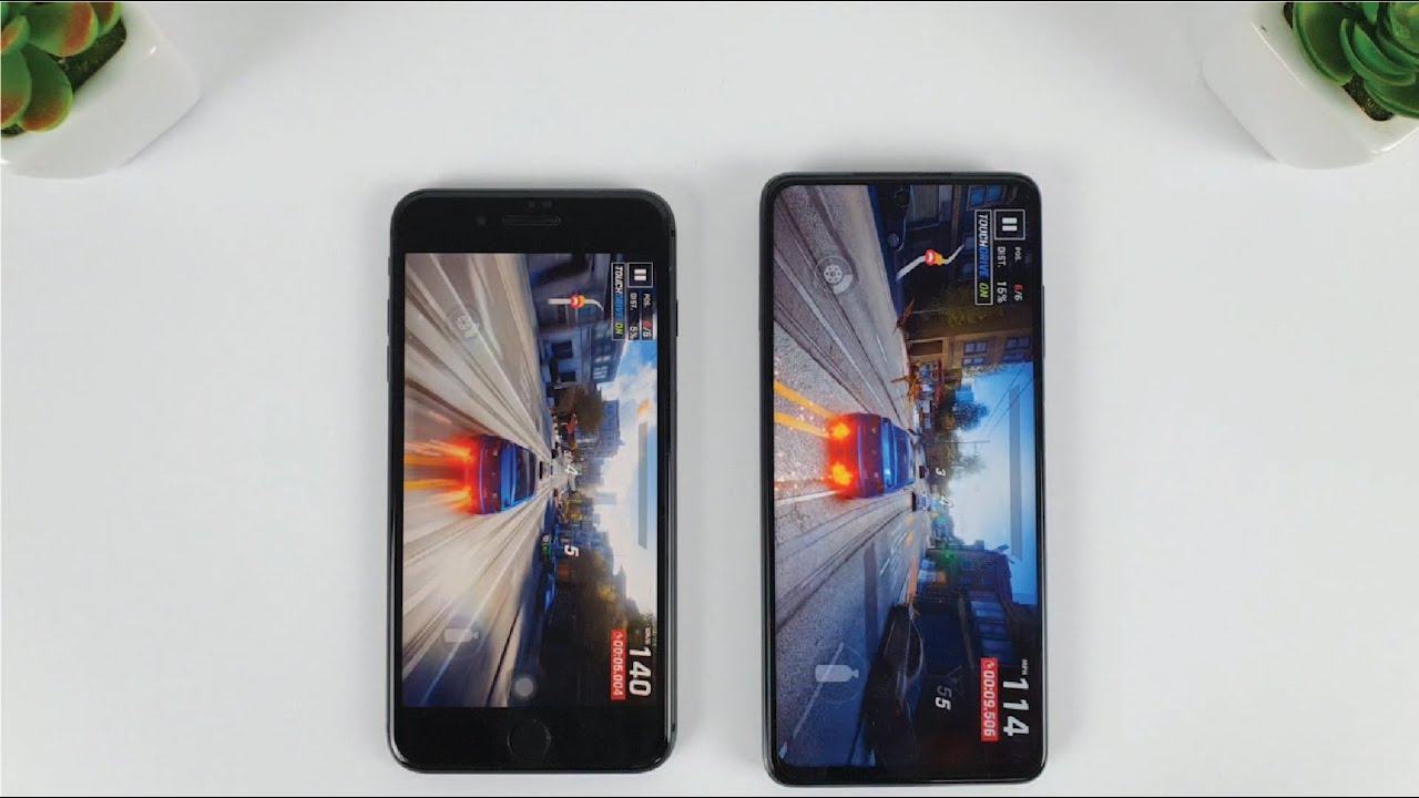 Xiaomi Poco X3 NFC vs iPhone 8 Plus | Fingerprint, SpeedTest, Camera Comparison