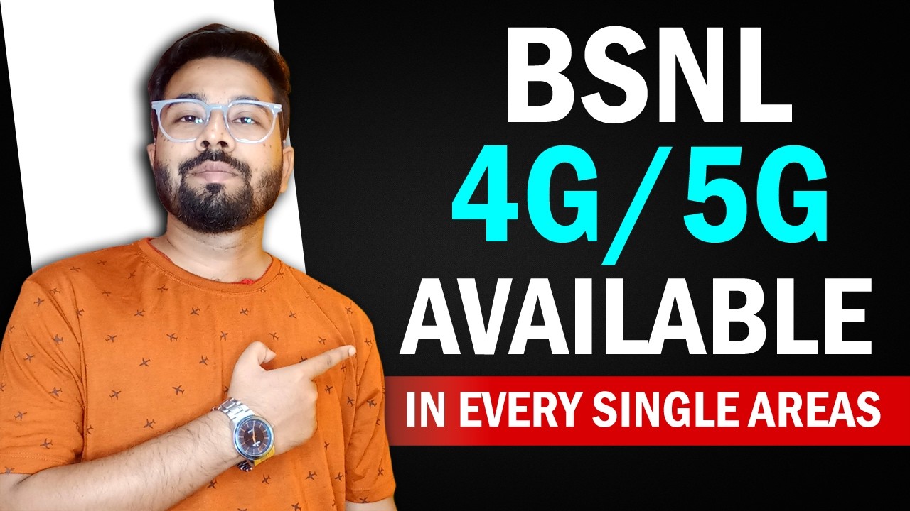 Bsnl 4G/5G Available Areas in India - May 2026 in Details #bsnl4g