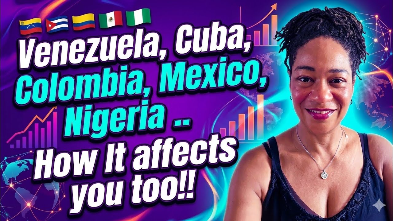 Venezuela,  Cuba, Colombia,  Mexico, Nigeria .. It affects you too!!