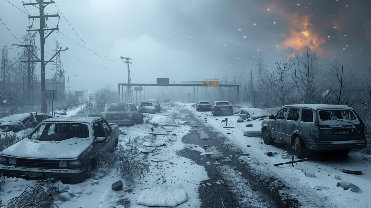 Frozen Highway to Nowhere – Phase 1: Blackout Winter Onset | Post-Micro Nova Dark Ambient