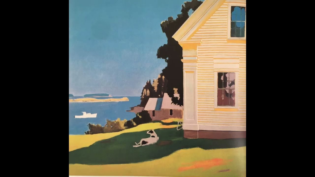 Looking to Fairfield Porter for light, nostalgia & pattern.