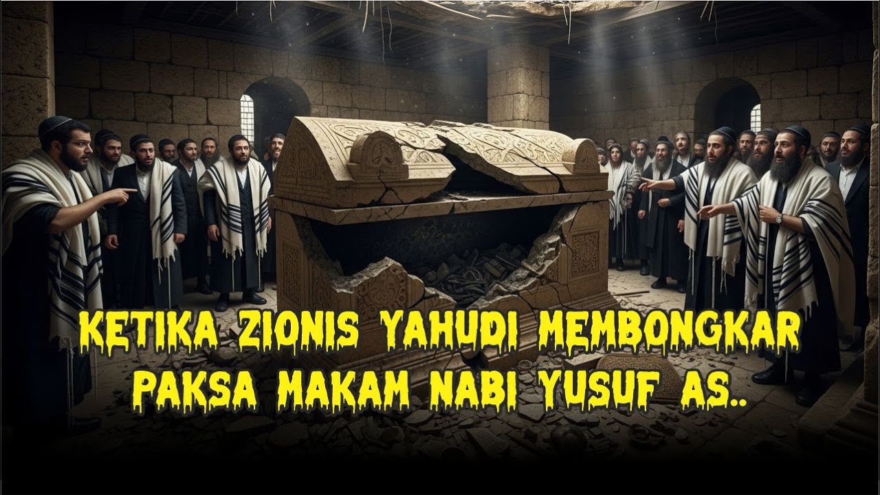 KETIKA ZIONIS YAHUDI MEMBONGKAR PAKSA MAKAM NABI YUSUF❗