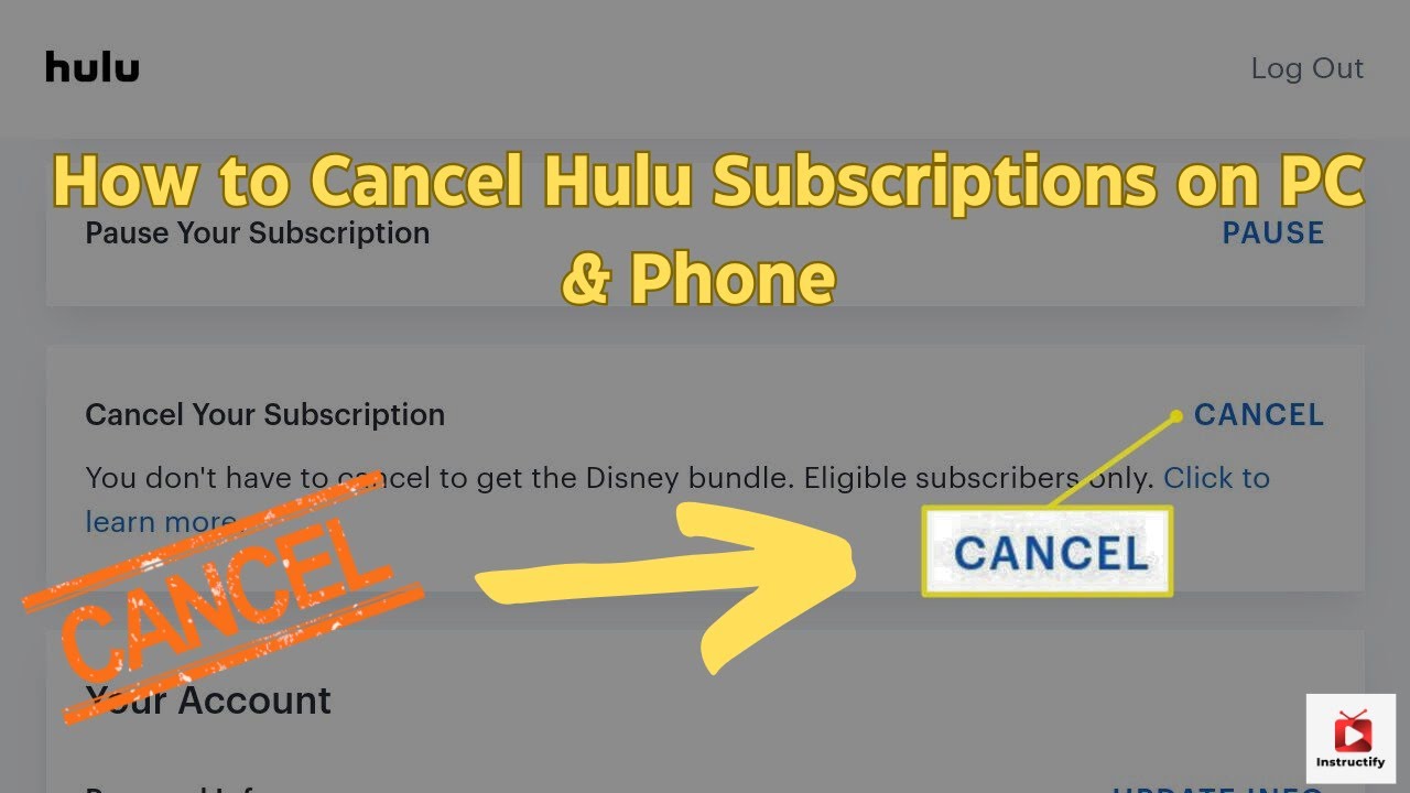 How to Cancel Hulu Subscriptions on PC & Phone | Full Guide