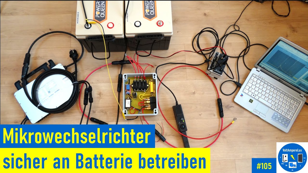#105 - Einschaltstrombegrenzung bei Mikrowechselrichtern im Batteriebetrieb