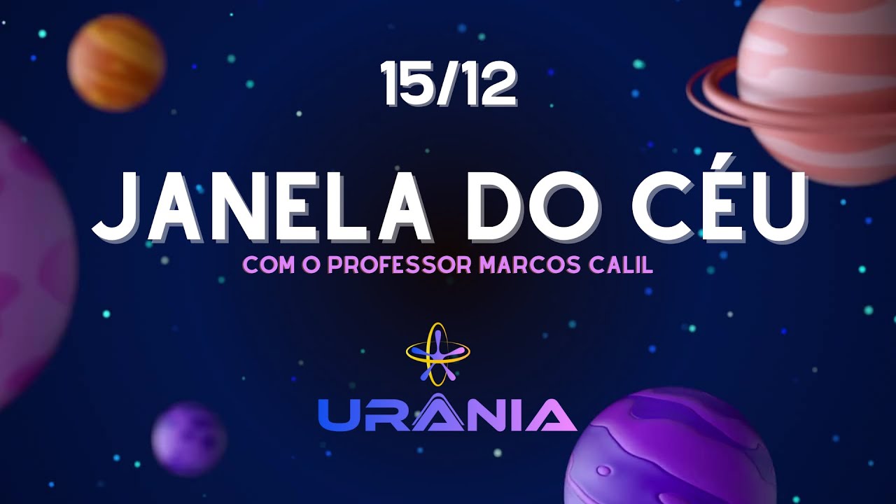 15/12/23 - Janela do Céu: como observar Vênus, Saturno, Júpiter e diversos eventos astronômicos