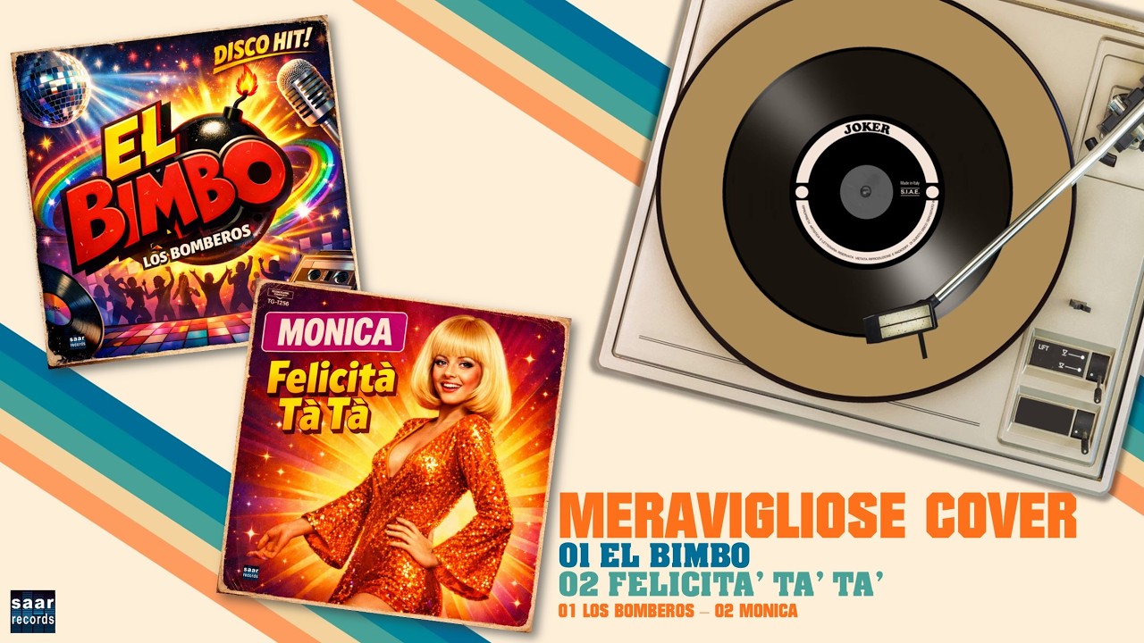 EL BIMBO - FELICITA' TA' TA' (01 Los Bomberos - 02 Monica) Hits From 1975