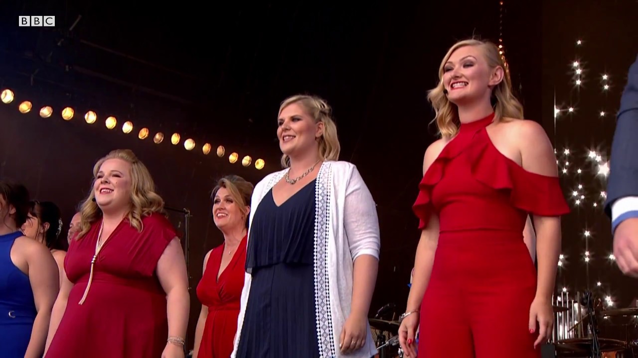 Rock Choir with Crowd Flashmob! - Dancing In The Street (Proms in Hyde Park 2018)