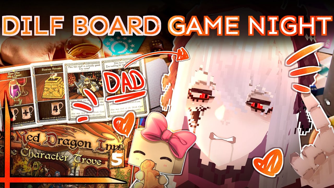DILF BOARDGAME NIGHT💢with OCTOPIMP, PAPAMUTT and HARUKA